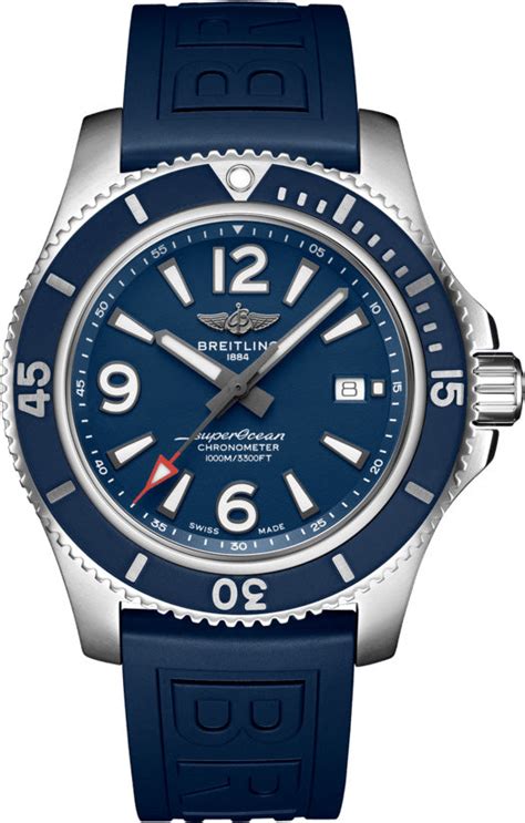 breitling womens blue dive watch|breitling superocean 44 price.